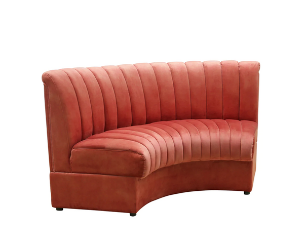 The Estelle Modular Sofa, Curved Piece - Matthew Izzo Collection