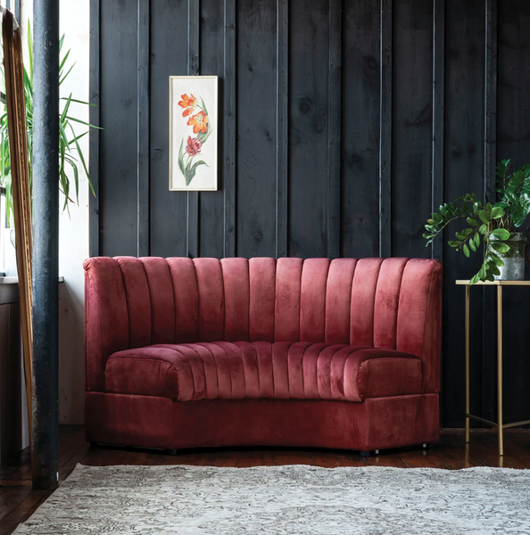 The Estelle Modular Sofa, Curved Piece - Matthew Izzo Collection