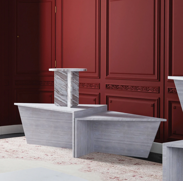 Cesena Marble Coffee Table, Set of 2 - Matthew Izzo Collection