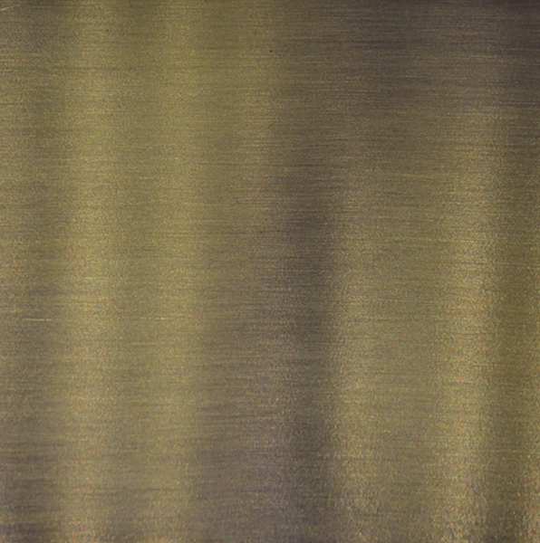 Cannon 54" Round Modern Dining Table - Antique Brass & Glass