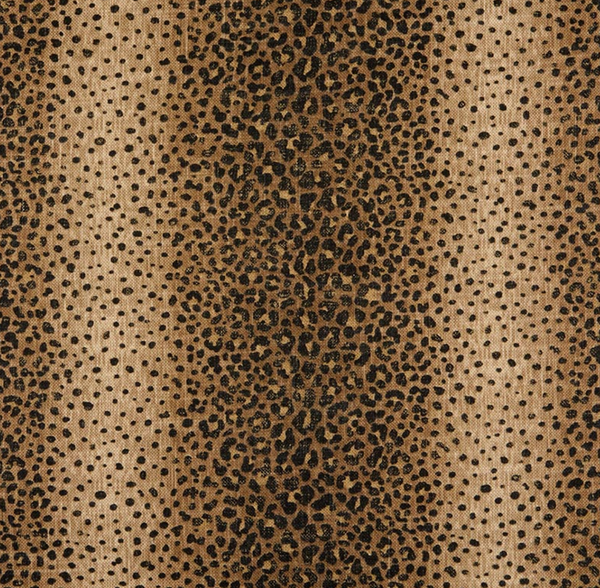 X Side Stool - Cheetah - Gold or Nickel Frame