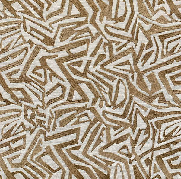X Side Stool - Geometric - Nickel or Gold