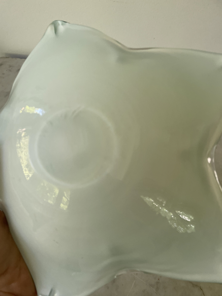Vintage Mid Century Fratelli Toso Murano Glass Bowl