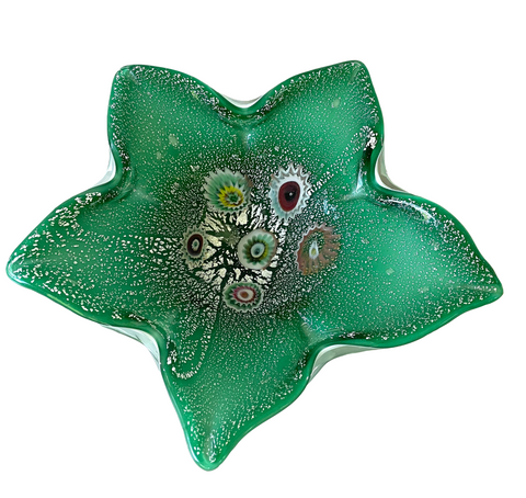 Fratelli Toso Mid-Century Modern Murano Glass Bowl - Matthew Izzo Home