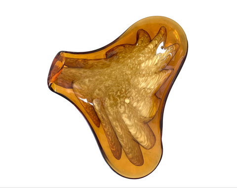 Mid-Century Modern Fratelli Toso Murano Glass Bowl - Matthew Izzo Home