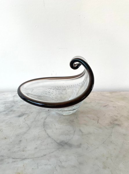 Vintage Mid Century Barovier & Toso Murano Glass Bowl