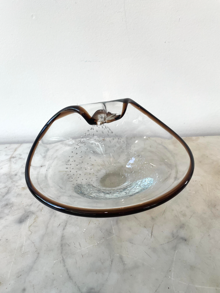 Vintage Mid Century Barovier & Toso Murano Glass Bowl