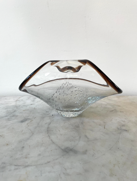 Vintage Mid Century Barovier & Toso Murano Glass Bowl