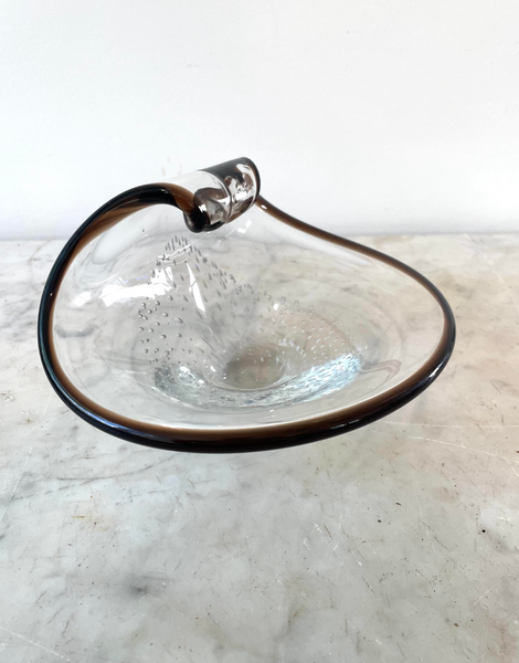 Vintage Mid Century Barovier & Toso Murano Glass Bowl