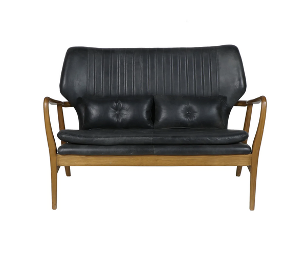 Helsinki Leather Loveseat - Matthew Izzo Collection