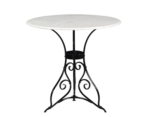 Torino Marble Café Table - Matthew Izzo Collection - Matthew Izzo Home