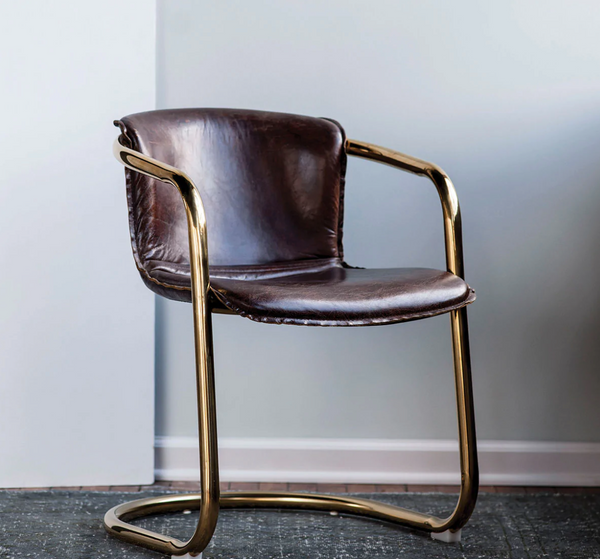 Allure Leather Desk Chair - Matthew Izzo Collection