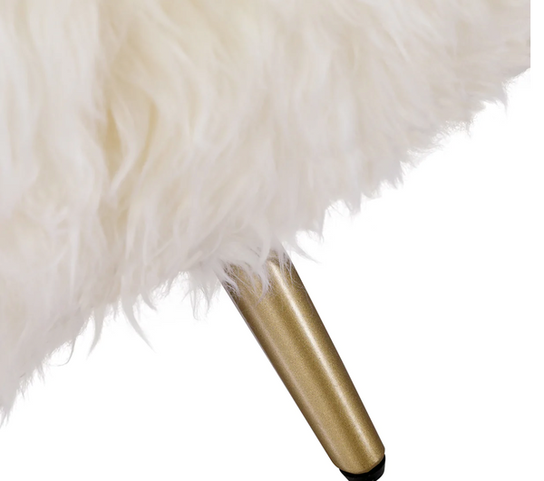 Astrid Sheepskin Accent Chair - Matthew Izzo Collection