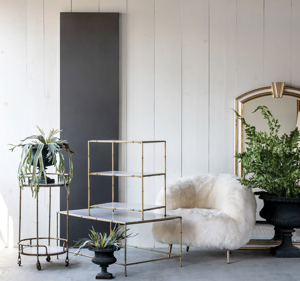 Astrid Sheepskin Accent Chair - Matthew Izzo Collection