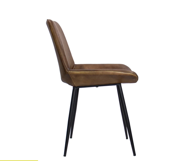 Atlas Leather Desk Chair, Set of 2 - Matthew Izzo Collection