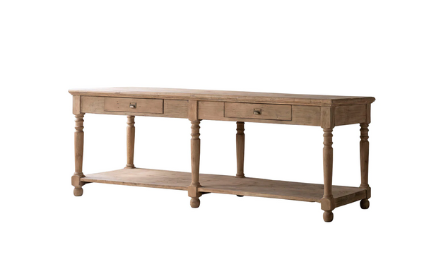 Bleached Wood Tailor's Table - Matthew Izzo Collection