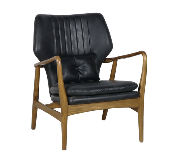 Helsinki Leather Arm Chair - Matthew Izzo Collection
