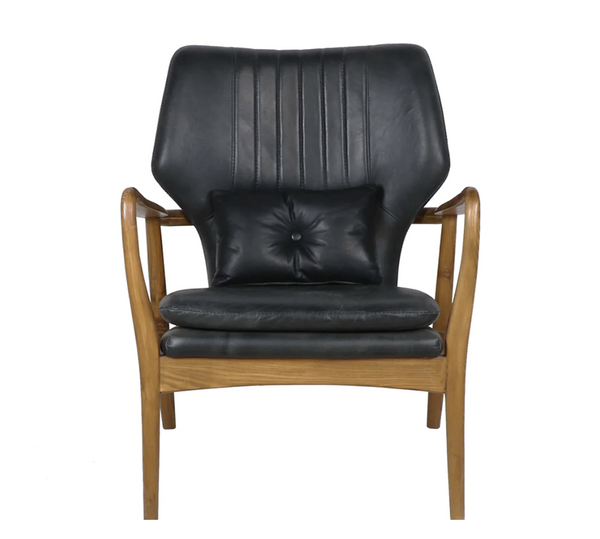 Helsinki Leather Arm Chair - Matthew Izzo Collection