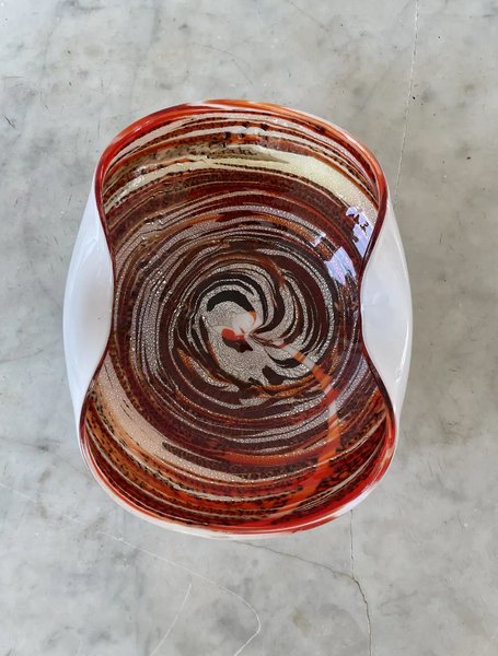 Vintage Mid Century Murano Glass Bowl