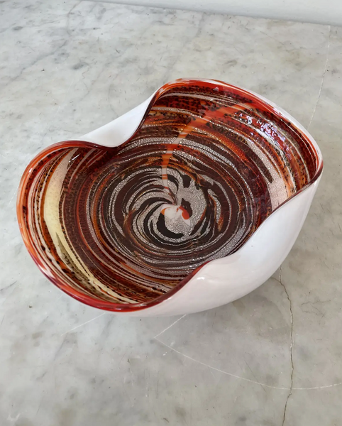 Vintage Mid Century Murano Glass Bowl