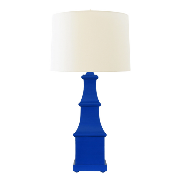 Allegra Handpainted Tole Table Lamp w/Shade - Four Color Options