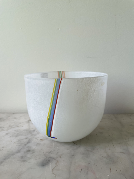 Vintage Kosta Boda Glass Bowl by Bertil Vallien