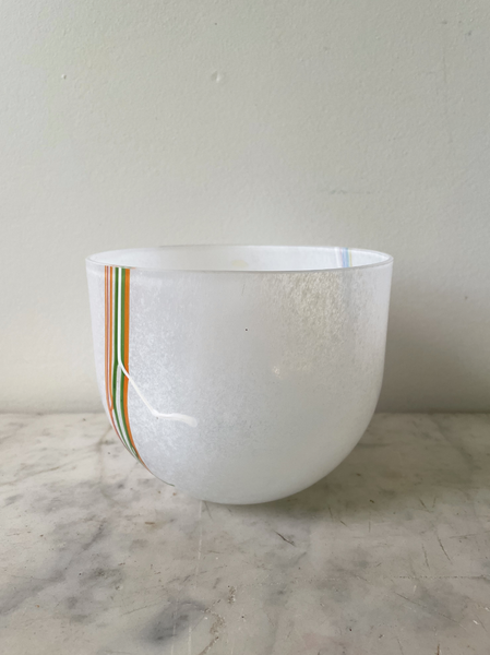 Vintage Kosta Boda Glass Bowl by Bertil Vallien