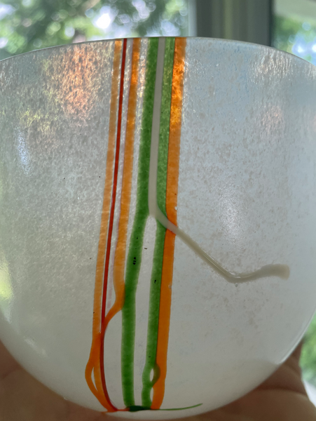 Vintage Kosta Boda Glass Bowl by Bertil Vallien