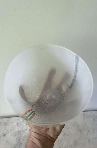 Vintage Kosta Boda Glass Bowl by Bertil Vallien