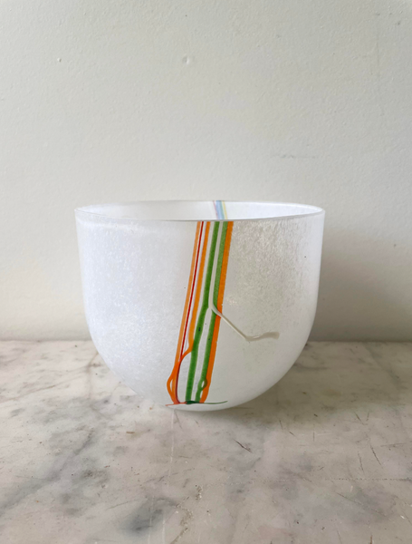 Vintage Kosta Boda Glass Bowl by Bertil Vallien
