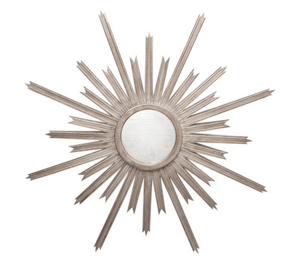 Starlata Starburst Mirror - Gold or Silver Leaf