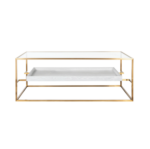 Worlds Away Reagan Coffee Table - Matthew Izzo Home