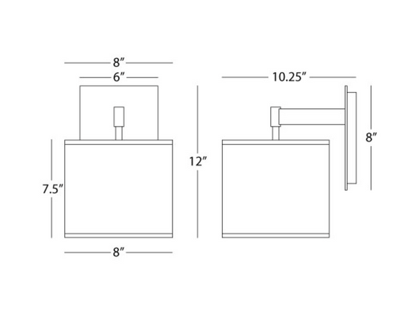 Robert Abbey Echo Wall Sconce