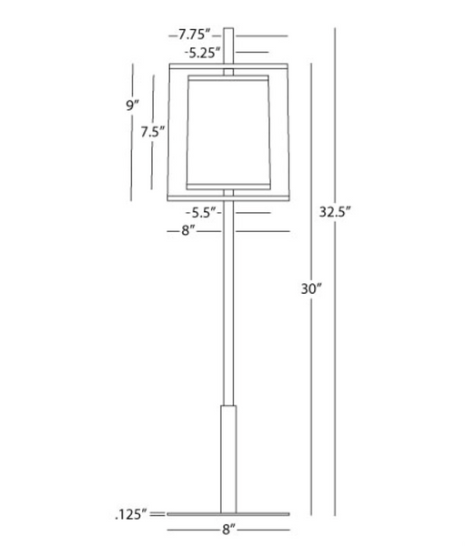Robert Abbey Saturnia Bronze Table Lamp
