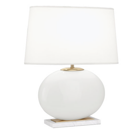 Raquel Accent Lamp Short Oval Shade - Matthew Izzo Home