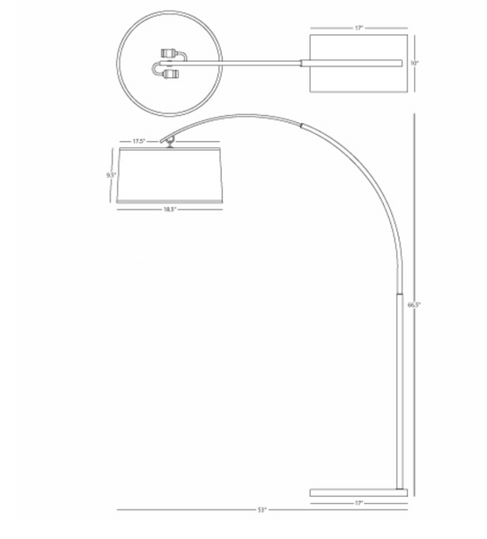 Robert Abbey Archer Floor Lamp