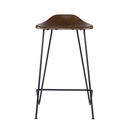 Tack Shop Counter Stool - Matthew Izzo Collection - Matthew Izzo Home