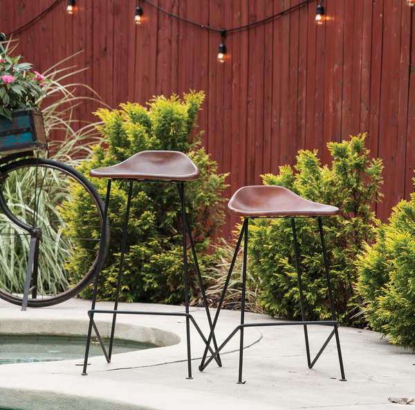 Tack Shop Bar Stool - Matthew Izzo Collection