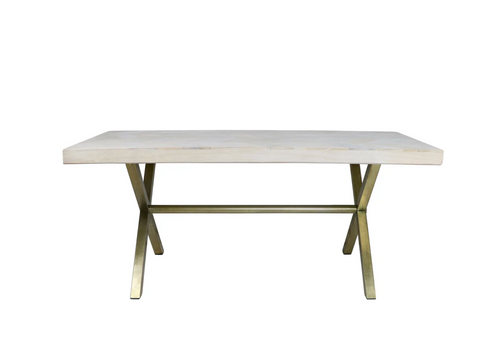 Flourish Chevron Dining Table - Matthew Izzo Collection - Matthew Izzo Home
