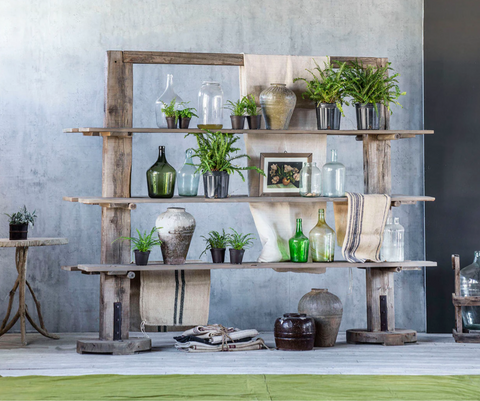 Primitive Potter's Shelf - Matthew Izzo Collection - Matthew Izzo Home