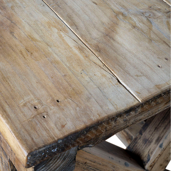 Timbers Reclaimed Factory Wood Beams Console Table - Matthew Izzo Collection