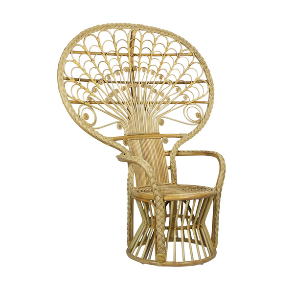 Cabana Rattan Peacock Chair - Matthew Izzo Collection