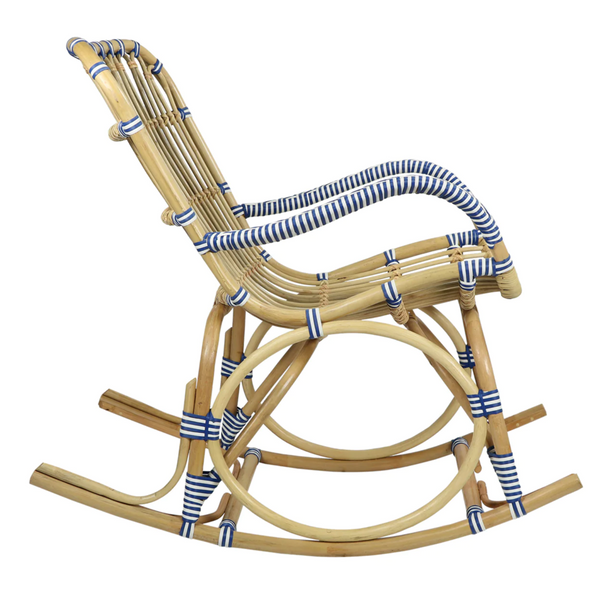 Cannes Rattan Rocking Chair - Matthew Izzo Collection