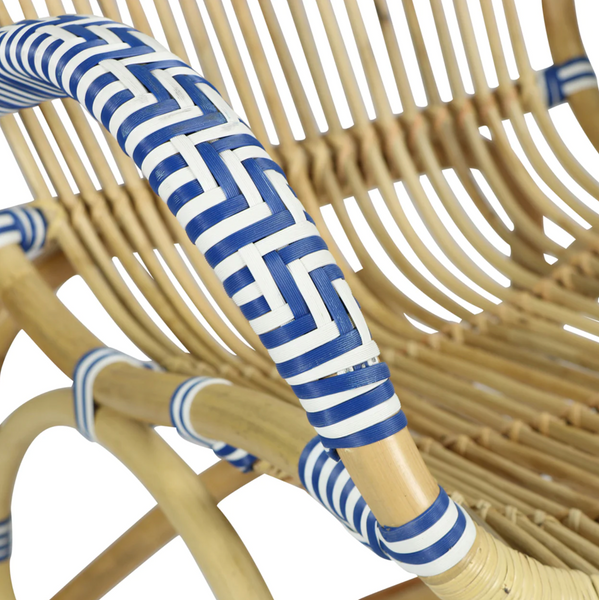Cannes Rattan Rocking Chair - Matthew Izzo Collection