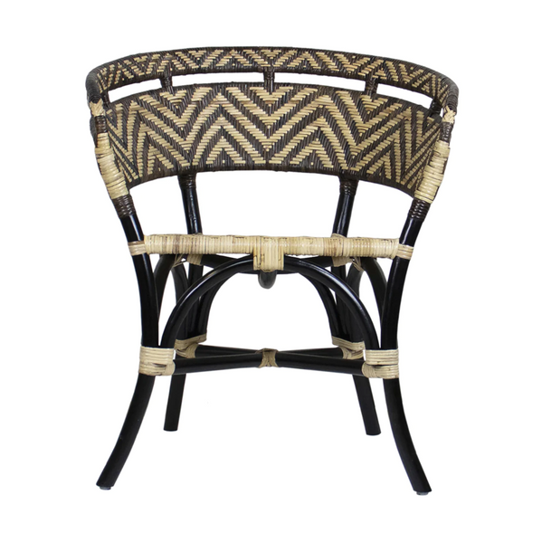 Fullerton Bamboo Barrel Chair - Matthew Izzo Collection