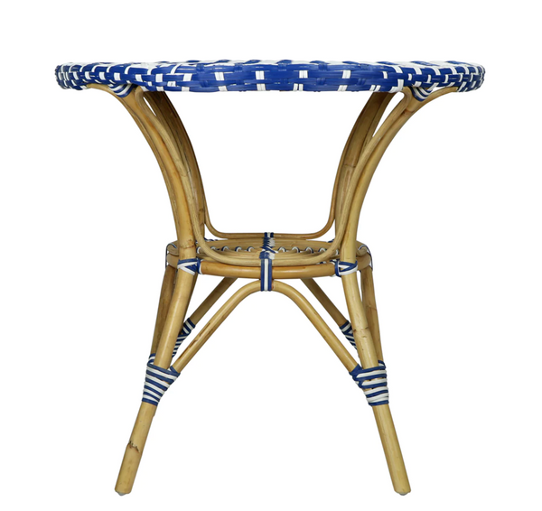 Cannes Indoor/Outdoor Rattan Bistro Table - Matthew Izzo Collection