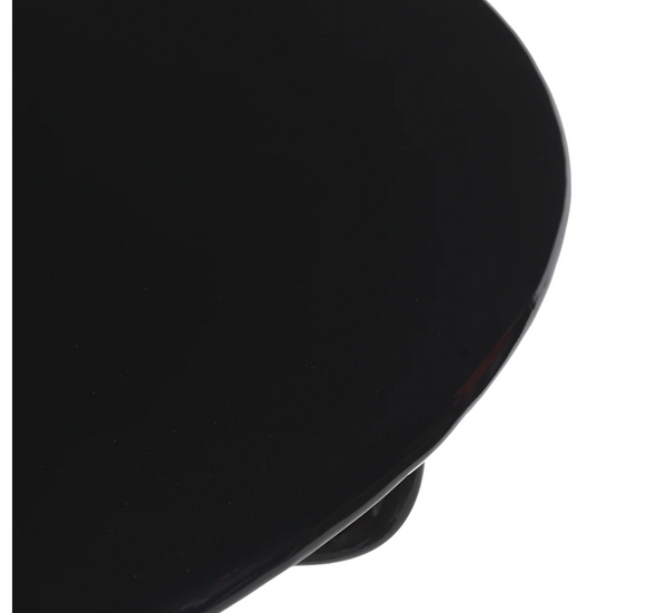 Cologne 42" Round Black Iron Patio Table - Matthew Izzo Collection