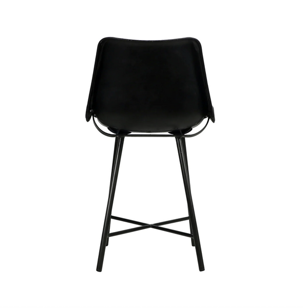 Whip Stitch Leather Chair - Matthew Izzo Collection