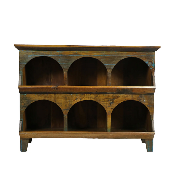 Timbers Cubby Reclaimed Wood Cabinet - Matthew Izzo Collection