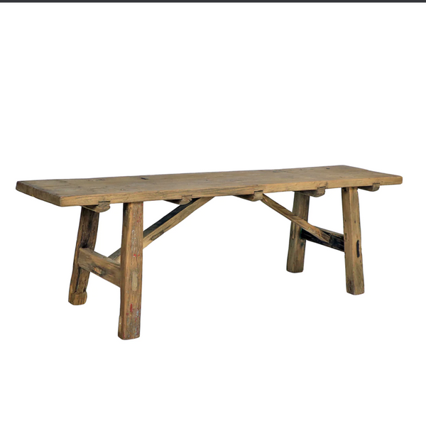 Wood Shop Long Bench - Matthew Izzo Collection